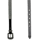 Rockmount Clothing Rhinestone Genuine Leather Western Belt - Rockmount Clothing