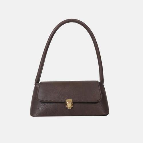 PU Leather Shoulder Bag - Trendsi