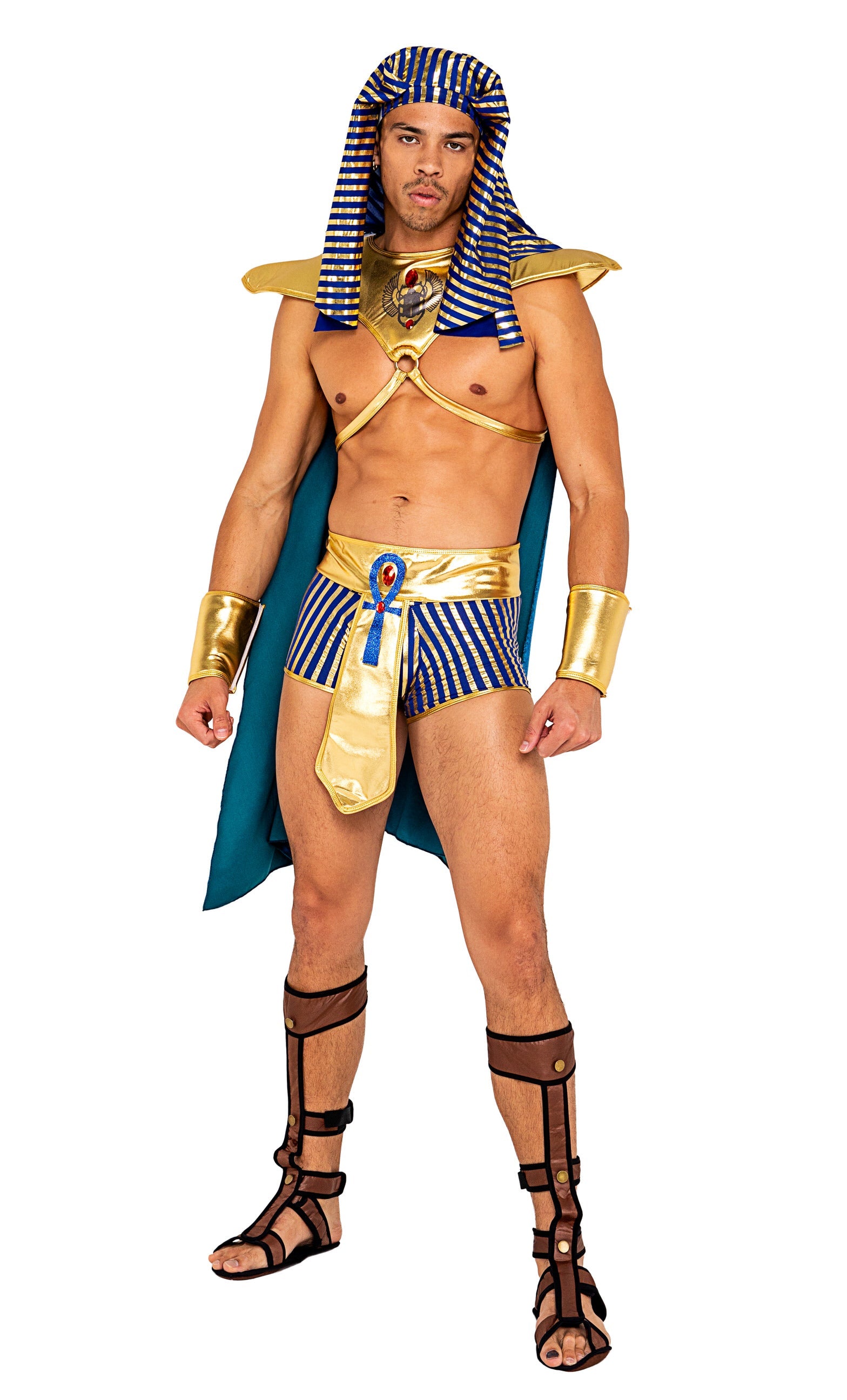 Roma Costume 5pc Mens King Pharaoh of Egypt