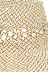 Fame Cutout Woven Straw Hat - Flyclothing LLC