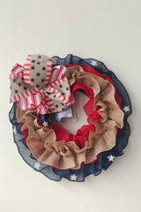 Independence Day Knit Wall Wreath - Flyclothing LLC