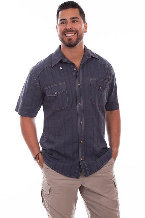 Scully VALLARTA BLUE BEACHWOOD SHIRT - Flyclothing LLC