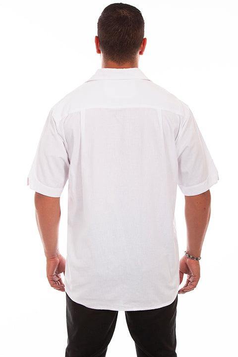 Scully WHITE DAYTONA DOUBLE STRIPE - Flyclothing LLC