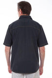 Scully GUN METAL TRAVELER CONTRAST SHIRT - Flyclothing LLC