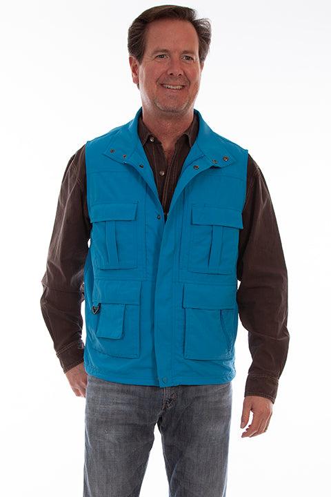 Scully COASTAL MULTI POCKET MEN'S VEST - Flyclothing LLC