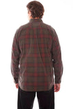 Scully VINTAGE GREEN CORDUROY PLAID SHIRT - Flyclothing LLC