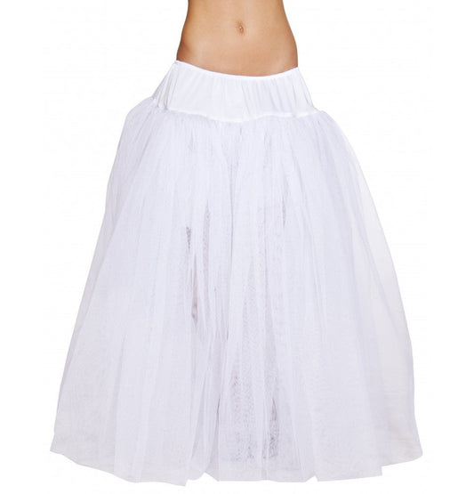 Roma Costume Full Length White Petticoat