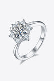 1 Carat Moissanite Zircon Ring - Flyclothing LLC