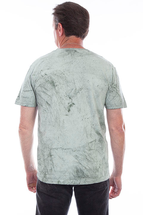 Scully Leather Farthest Point Green S/S Ocean Mist Tees