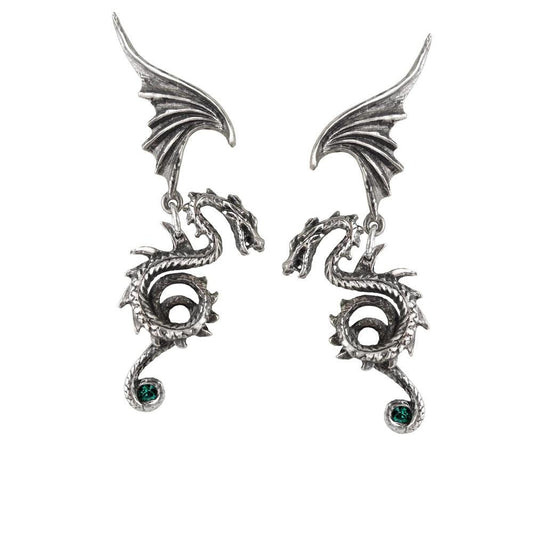 Alchemy Gothic Bestia Regalis Earrings - Alchemy Gothic