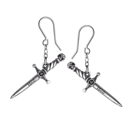 Alchemy Gothic Hand Of Macbeth Earrings - Alchemy Gothic