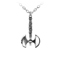 Alchemy Metal-Wear Double Axe Pendant - Alchemy Gothic