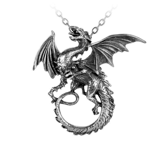 Alchemy Gothic The Whitby Wyrm Pendant - Alchemy Gothic