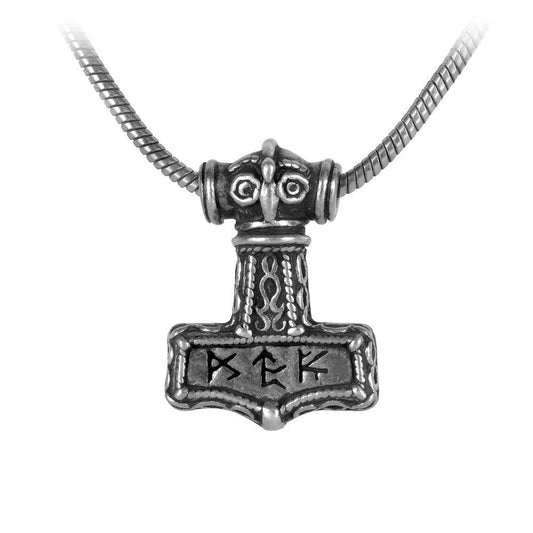 Alchemy Metal-Wear Bindrune Hammer Pendant - Alchemy Gothic