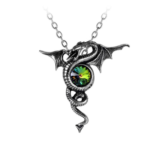 Alchemy Gothic Anguis Aeternus Pendant - Flyclothing LLC