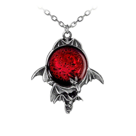 Alchemy Gothic Blood Moon Pendant - Alchemy Gothic