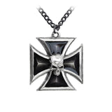 Alchemy Metal-Wear Black Knight's Cross Pendant - Alchemy Gothic