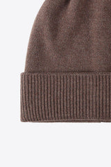 Cuff Knitted Beanie - Trendsi