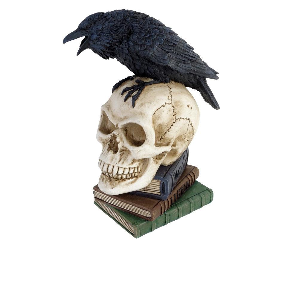 The Vault Poes Raven Skull - Alchemy Gothic