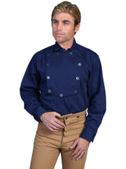 Scully NAVY TWILL BIB SHIRT - Flyclothing LLC