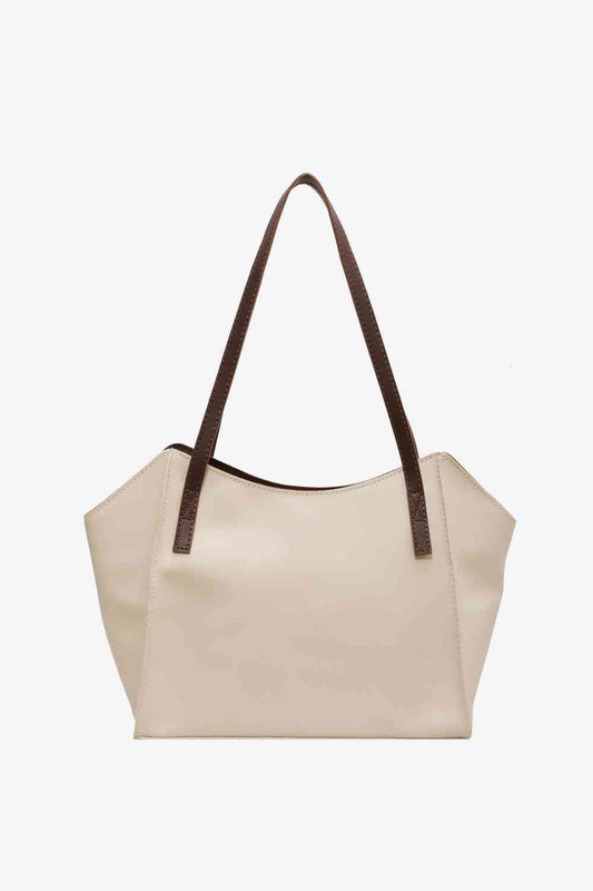 PU Leather Tote Bag - Flyclothing LLC