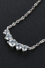 Moissanite Pendant Necklace - Flyclothing LLC