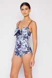 Marina West Swim Côte d'Azur Ruffle Trim One-Piece Swimsuit - Trendsi