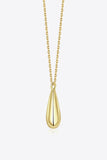 18K Gold-Plated Pendant Necklace - Flyclothing LLC