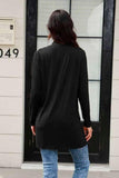 Basic Bae Full Size Open Front Long Sleeve Cardigan with Pockets - Trendsi