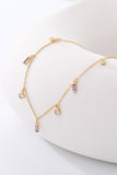 18K Gold Plated Multi-Charm Chain Necklace - Flyclothing LLC