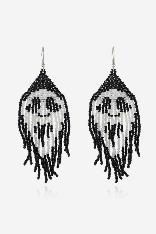 Beaded Dangle Earrings - Trendsi