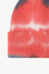 Tie-Dye Cuffed Knit Beanie - Flyclothing LLC