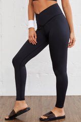 Wide Waistband Slim Fit Sports Pants - Flyclothing LLC