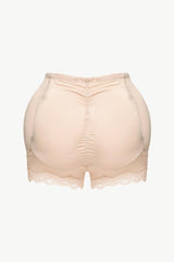 Full Size Lace Trim Shaping Shorts - Trendsi