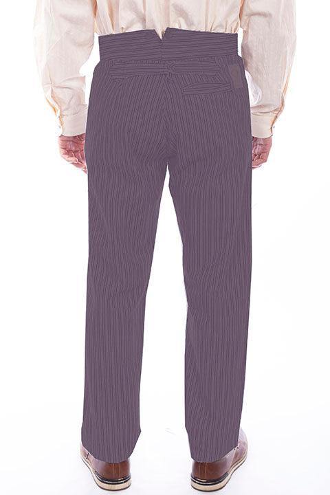 Scully CHARCOAL RAIL STRIPE PANT - Flyclothing LLC