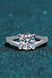 Stylish Moissanite Sterling Silver Ring - Flyclothing LLC