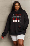 Simply Love Full Size MERRY CHRISTMAS Graphic Hoodie - Flyclothing LLC