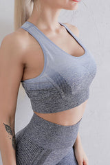 Gradient Sports Bra and Leggings Set - Flyclothing LLC