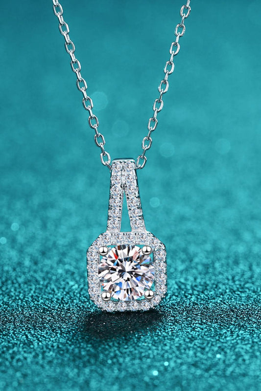 Look Amazing 2 Carat Moissanite Pendant Necklace - Flyclothing LLC