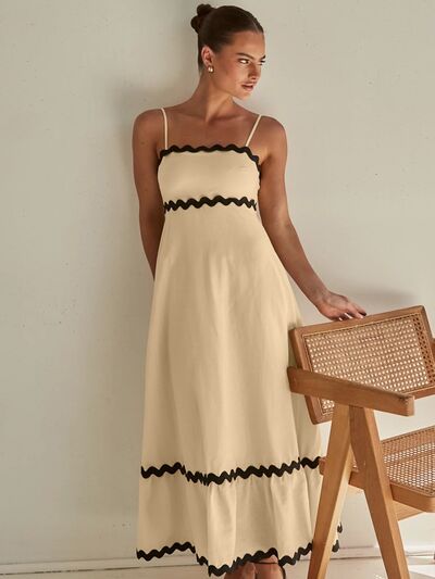 Spaghetti Strap Maxi Dress - Flyclothing LLC