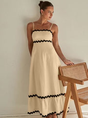 Spaghetti Strap Maxi Dress - Flyclothing LLC