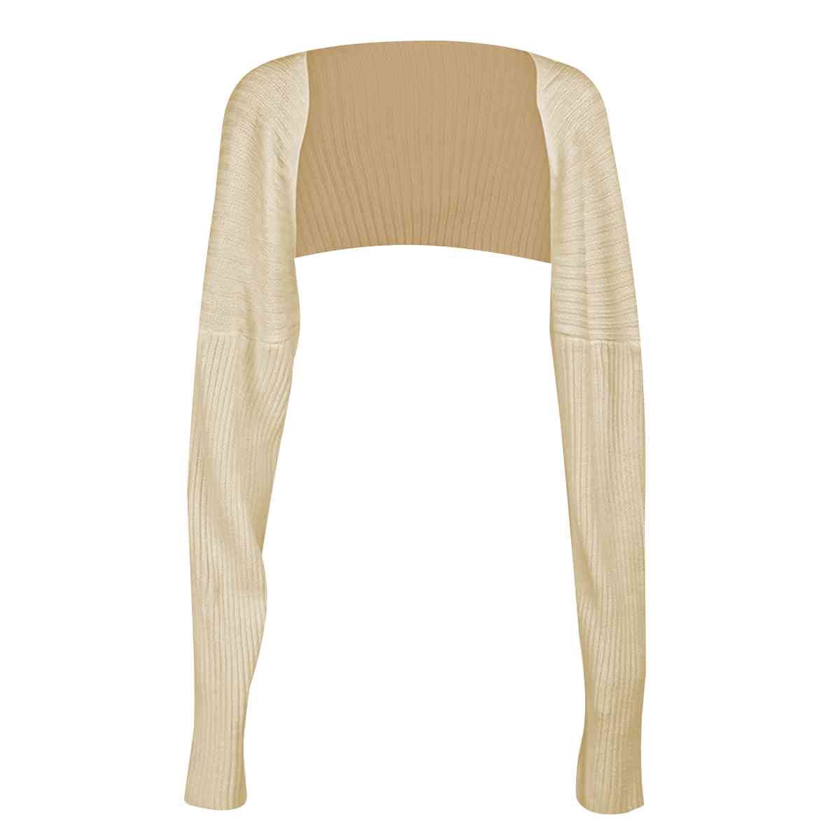 Long Sleeve Knit Bolero - Flyclothing LLC