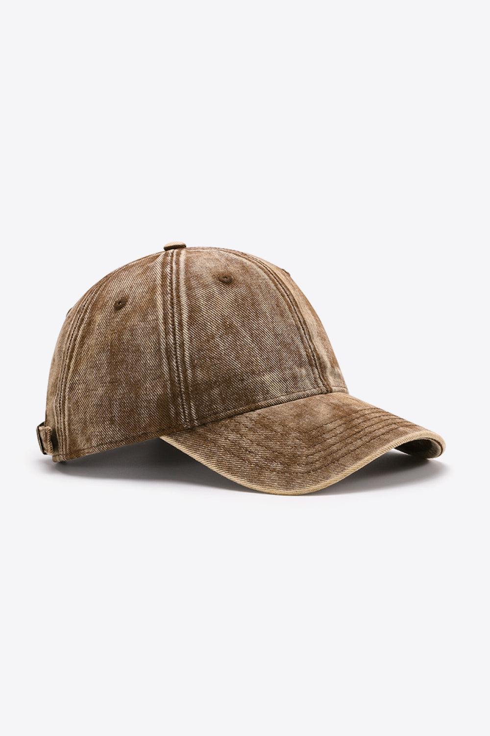 Plain Adjustable Baseball Cap - Flyclothing LLC