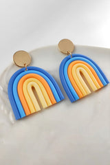 Rainbow Shape Dangle Earrings - Flyclothing LLC