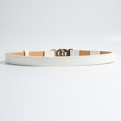 Alloy Buckle PU Belt - Trendsi