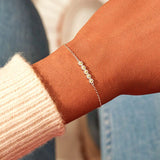 Daisy Shape Spring Ring Closure Bracelet - Flyclothing LLC