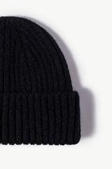 Rib-Knit Cuff Beanie - Flyclothing LLC