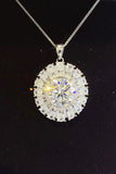 5 Carat Moissanite 925 Sterling Silver Necklace - Flyclothing LLC