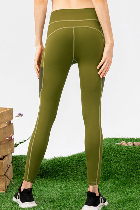 High Waist Slim Fit Long Sports Pants - Flyclothing LLC