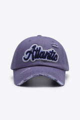 ATLANTIC Graphic Distressed Baseball Cap - Flyclothing LLC